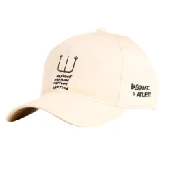 Headwear*Atlético de Madrid BASQUIAT NEPTUNE TRIDENT WHITE CAP