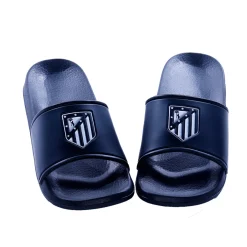 Footwear*Atlético de Madrid Black Flip-Flops