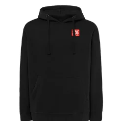 Hoodies*Atlético de Madrid BLACK PATCH SWEATSHIRT