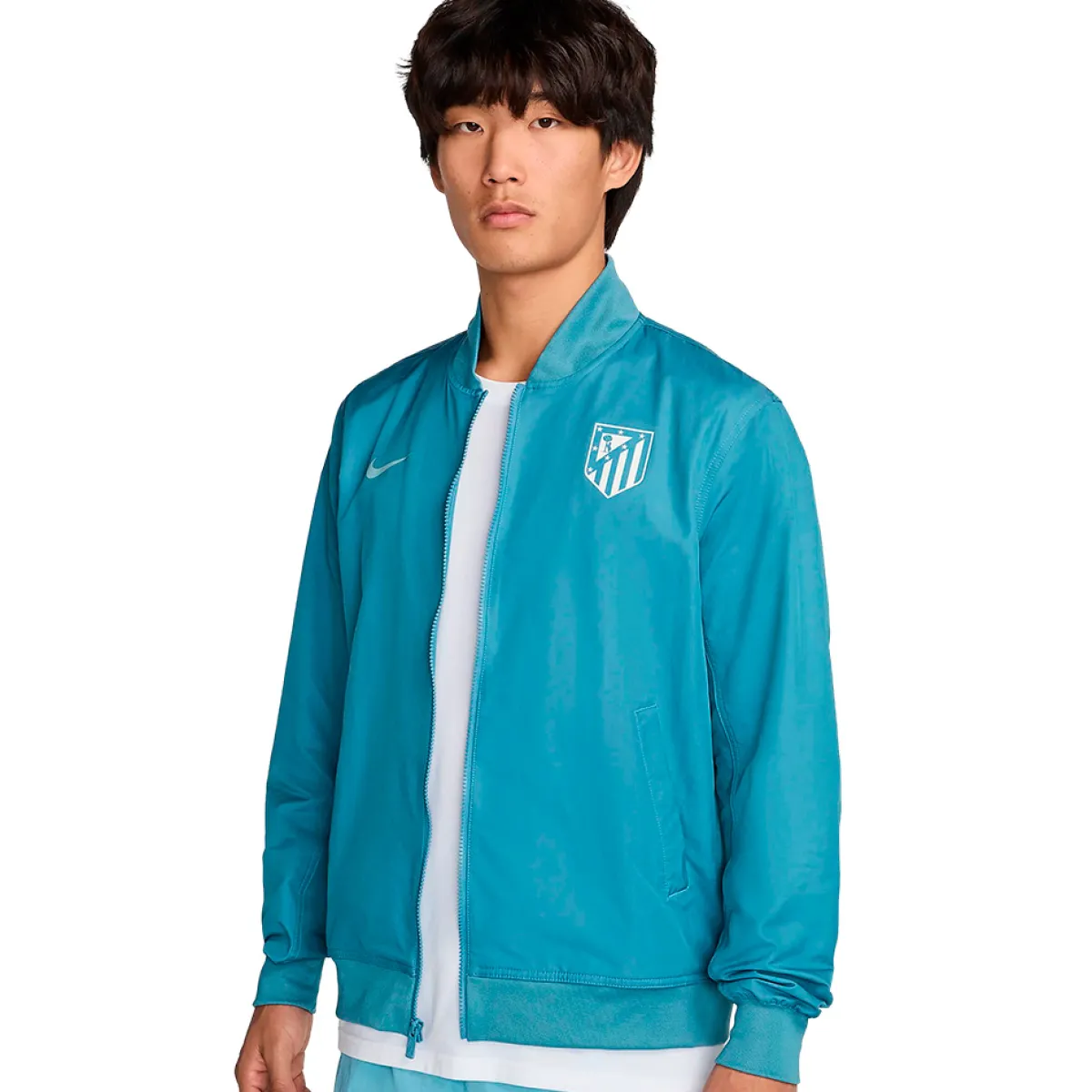 Hoodies*Atlético de Madrid Blue Nike 24/25 Bomber Jacket