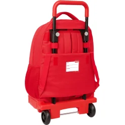 School|Bags And Backpacks*Atlético de Madrid Crest Stripes Removable Compact Trolley Backpack