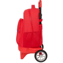 School|Bags And Backpacks*Atlético de Madrid Crest Stripes Removable Trolley Backpack