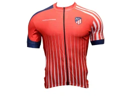 T-shirts And Polos*Atlético de Madrid CYCLING MAILLOT