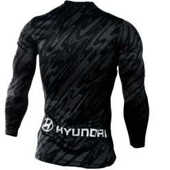 Kids*Atlético de Madrid Kids black goalkeeper 24/25 long sleeve jersey
