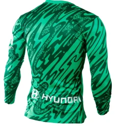 Kids*Atlético de Madrid Kids green goalkeeper 24/25 long sleeve jersey