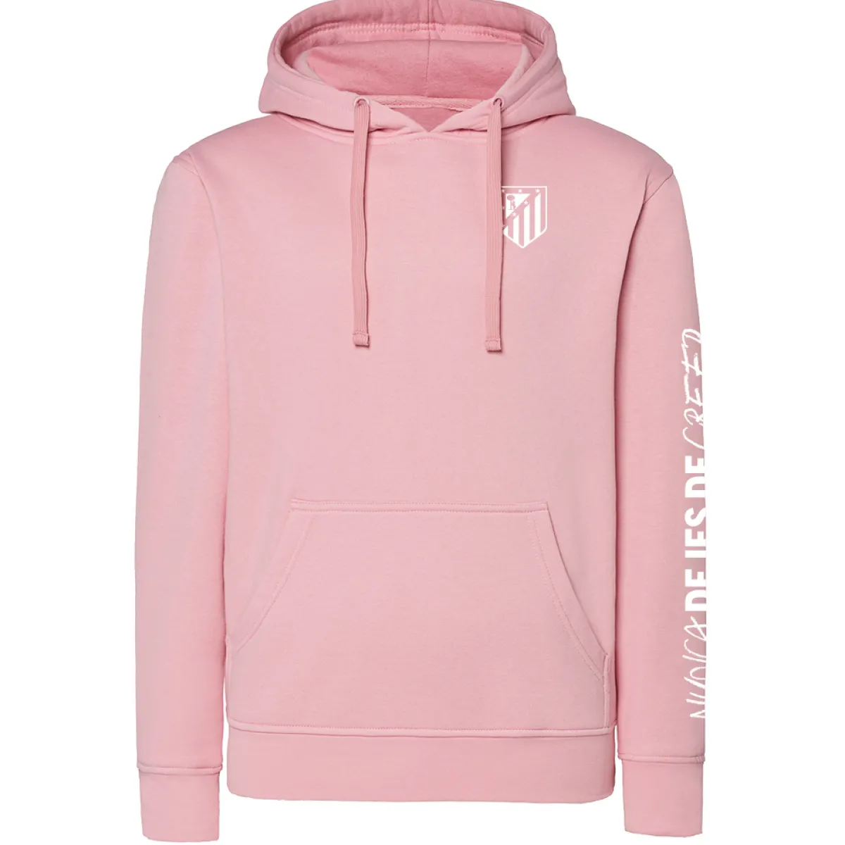 Hoodies*Atlético de Madrid KIDS SWEATSHIRT NEVER STOP BELIEVING PINK