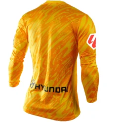 Kids*Atlético de Madrid Kids yellow goalkeeper 24/25 long sleeve jersey