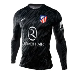 Men*Atlético de Madrid Men black goalkeeper 24/25 long sleeve jersey