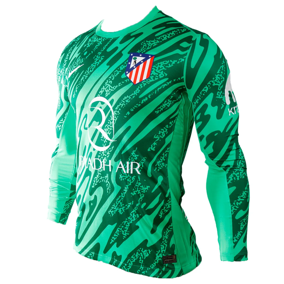 Men*Atlético de Madrid Men green goalkeeper 24/25 long sleeve jersey