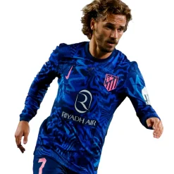 Men*Atlético de Madrid Men Third 24/25 Long Sleeve Jersey