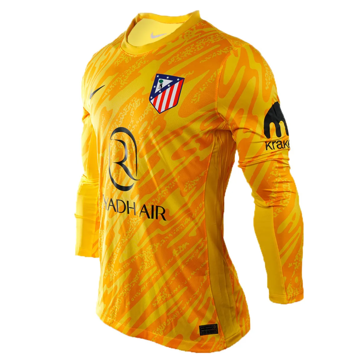 Men*Atlético de Madrid Men yellow goalkeeper 24/25 long sleeve jersey