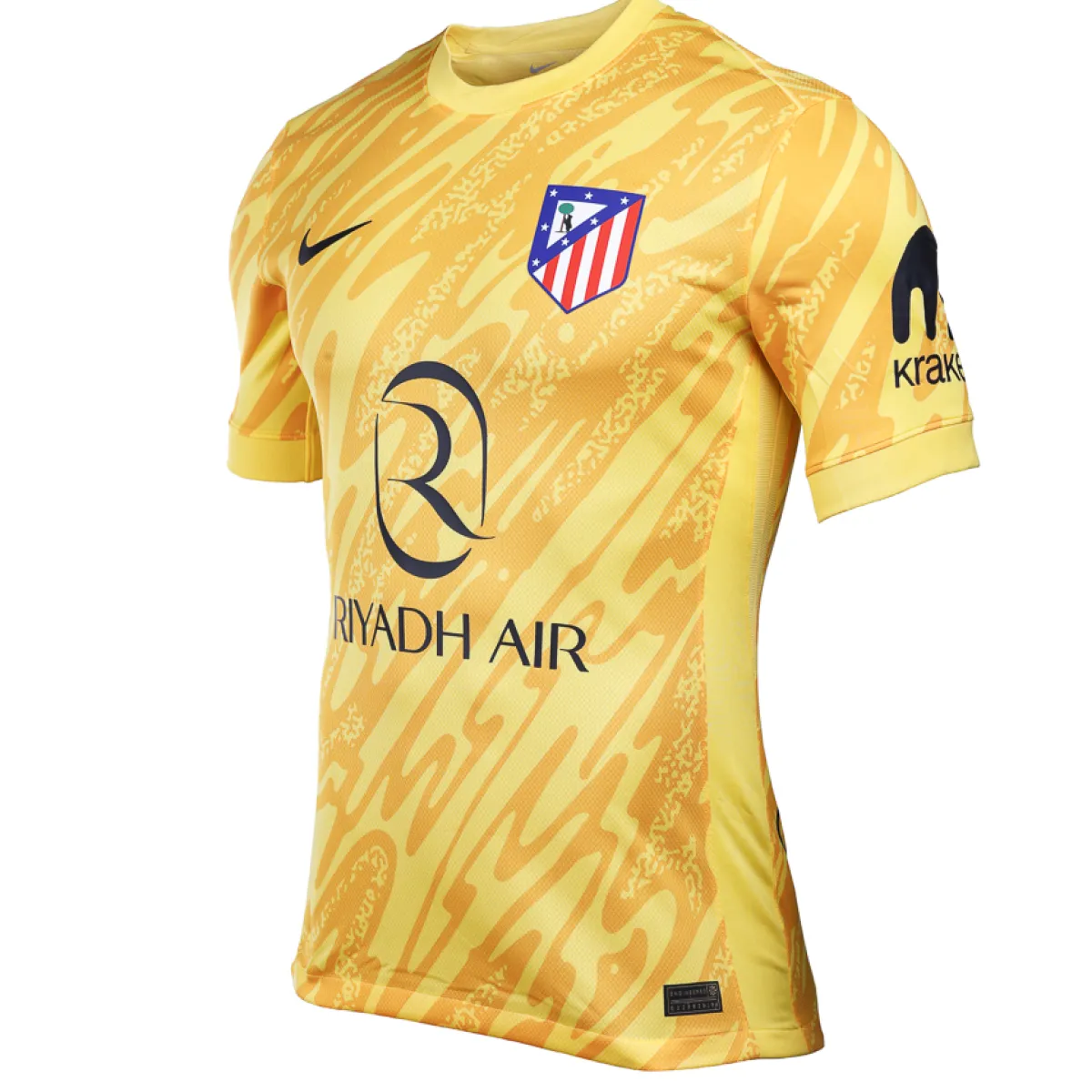 Men*Atlético de Madrid Men yellow goalkeeper 24/25 short sleeve jersey