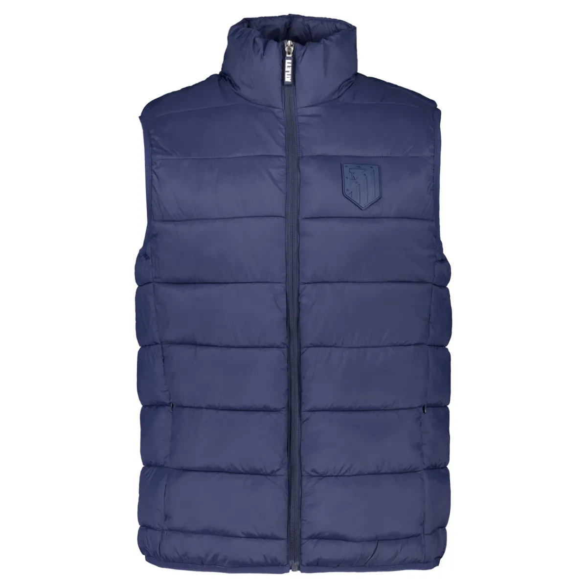 Coats And Vests*Atlético de Madrid Navy Crest Vest Adult