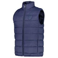 Coats And Vests*Atlético de Madrid Navy Crest Vest Adult