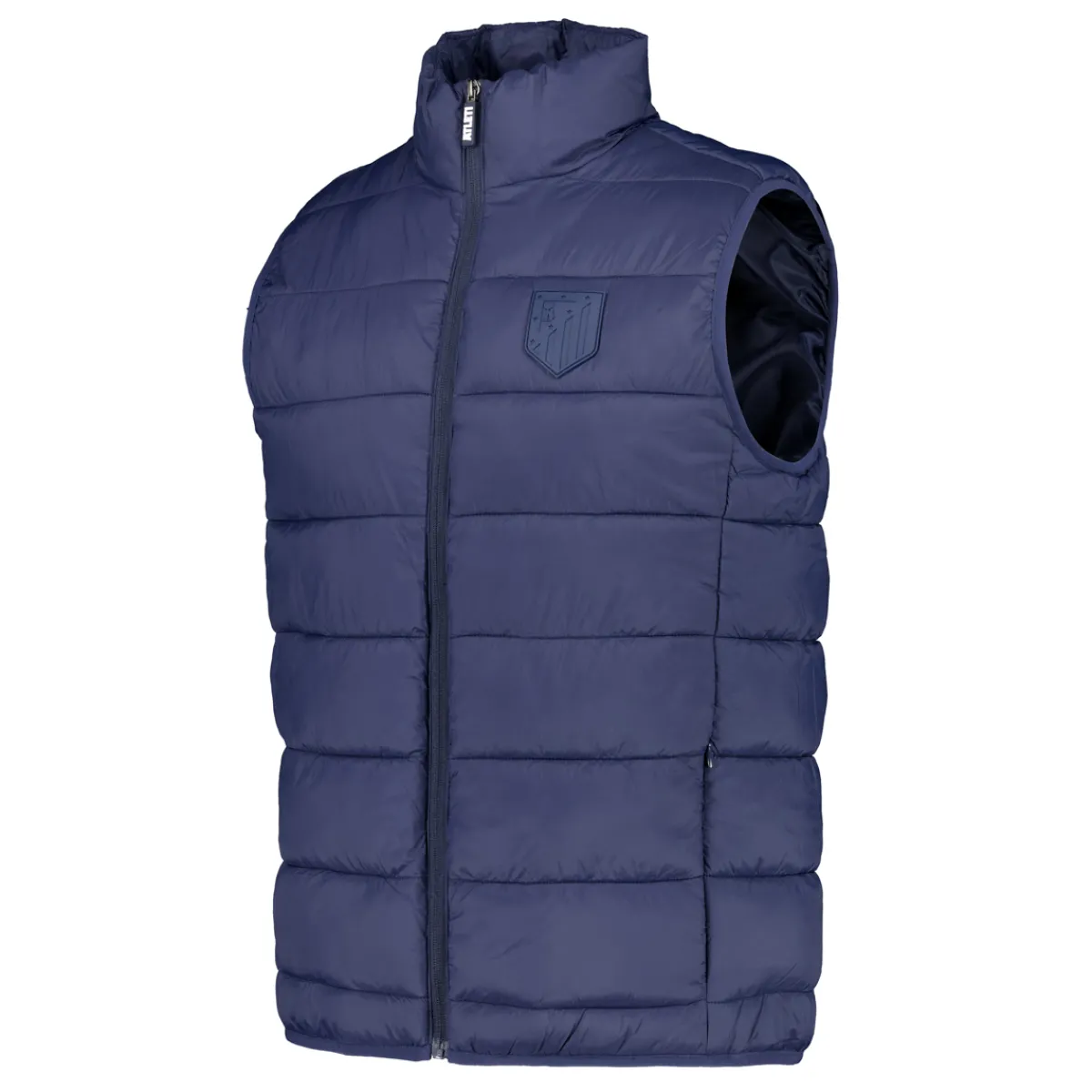 Coats And Vests*Atlético de Madrid Navy Crest Vest Adult
