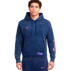 Hoodies*Atlético de Madrid Nike Blue Cotton Uefa 24/25 Sweatshirt