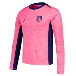 Men*Atlético de Madrid Nike UEFA 24/25 Long Sleeve Prematch Shirt