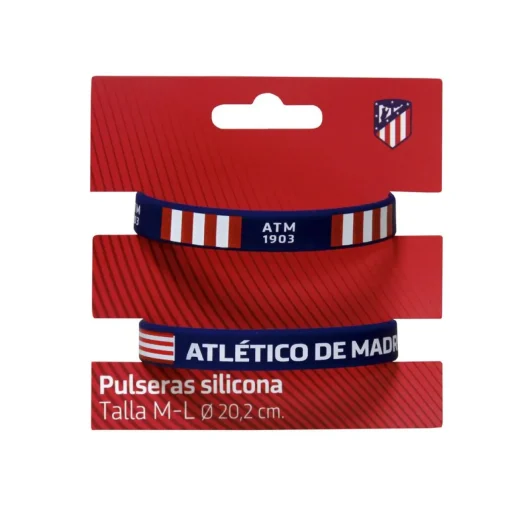 Watches And Bracelets*Atlético de Madrid PACK OF SILICONE BRACELETS