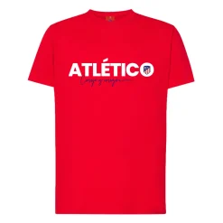T-shirts And Polos|T-shirts And Polos*Atlético de Madrid RED COURAGE AND HEART T-SHIRT