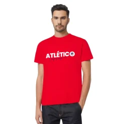 T-shirts And Polos|T-shirts And Polos*Atlético de Madrid RED COURAGE AND HEART T-SHIRT