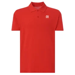 T-shirts And Polos*Atlético de Madrid RED EMBROIDERED PATCH POLO