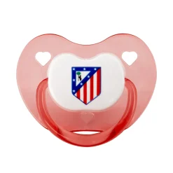 Newborn*Atlético de Madrid Red Shield Pacifier