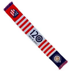 Scarves And Flags*Atlético de Madrid 120TH ANNIVERSARY SCARF