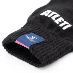 Headwear*Atlético de Madrid UCL Atleti Black Gloves