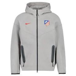 Hoodies*Atlético de Madrid UEFA Tech Fleece Jacket Gray